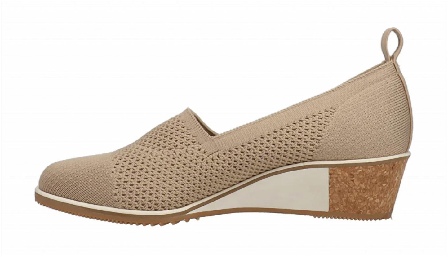 Vaneli - Women's Galen Ecru Wedge