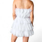 Buddylove - Powder Puff Strapless Tulle Mini Dress