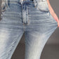 Judy Blue - Penelope Mid Rise Flare Jeans