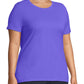 JMS by Hanes Women's Short Sleeve Tee Purple Size 3X