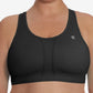 Champion Women's The Vented Plus Sports Bra Black Size 2X