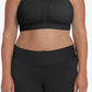 Champion Women's The Vented Plus Sports Bra Black Size 2X