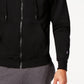Champion Men's Powerblend Fleece Zip Hoodie Black Size X-Large