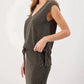 Kylie Paige - Kalina Charcoal Top