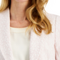 Kasper Women's Shawl Neck Peplum Jacket Pink Size 10