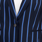 Anne Klein Women's Plus Suit Separate Office Wear One Button Blazer Blue Size 22W