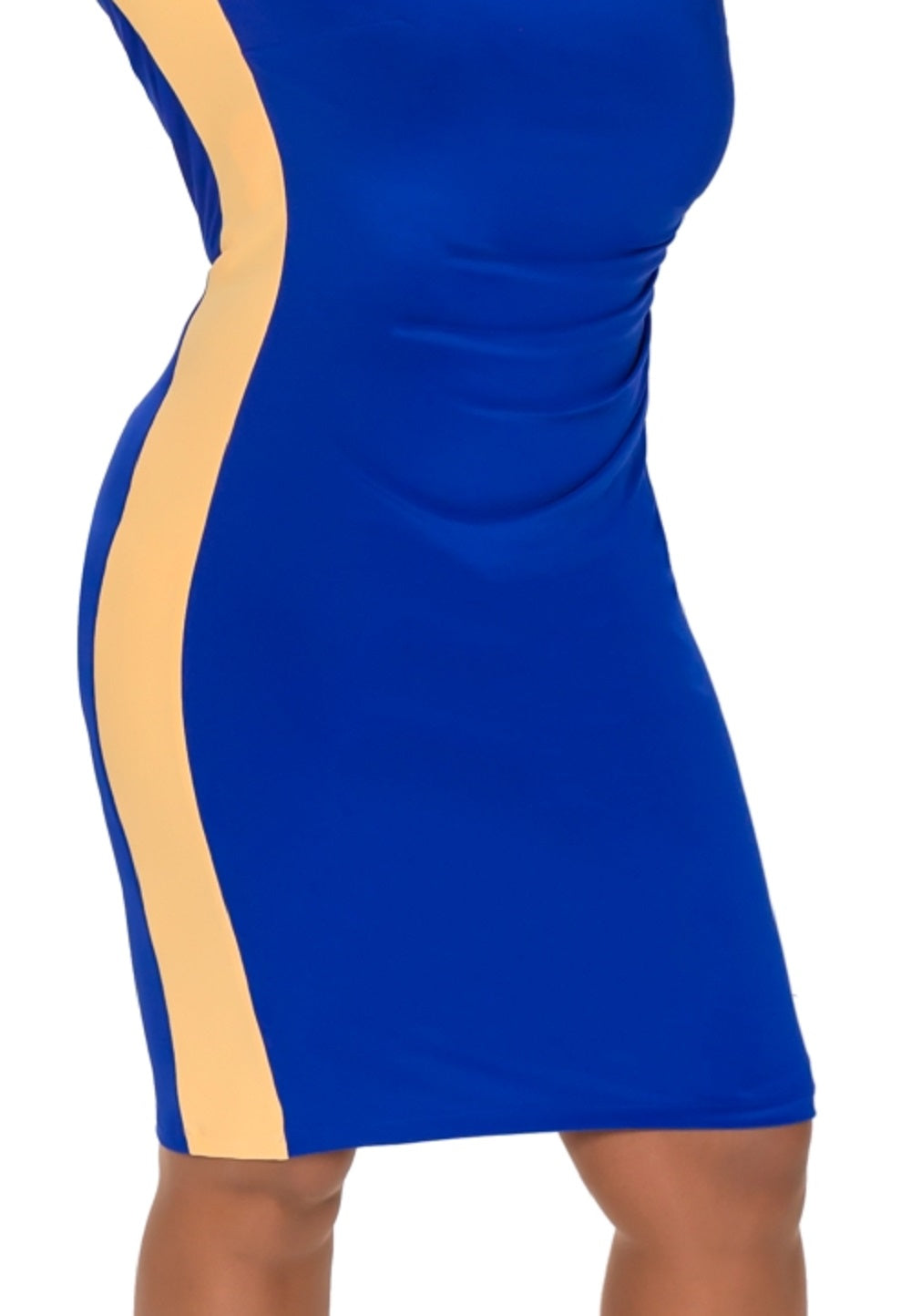 Kasper Women's Side Stripe Dress Blue Size 12