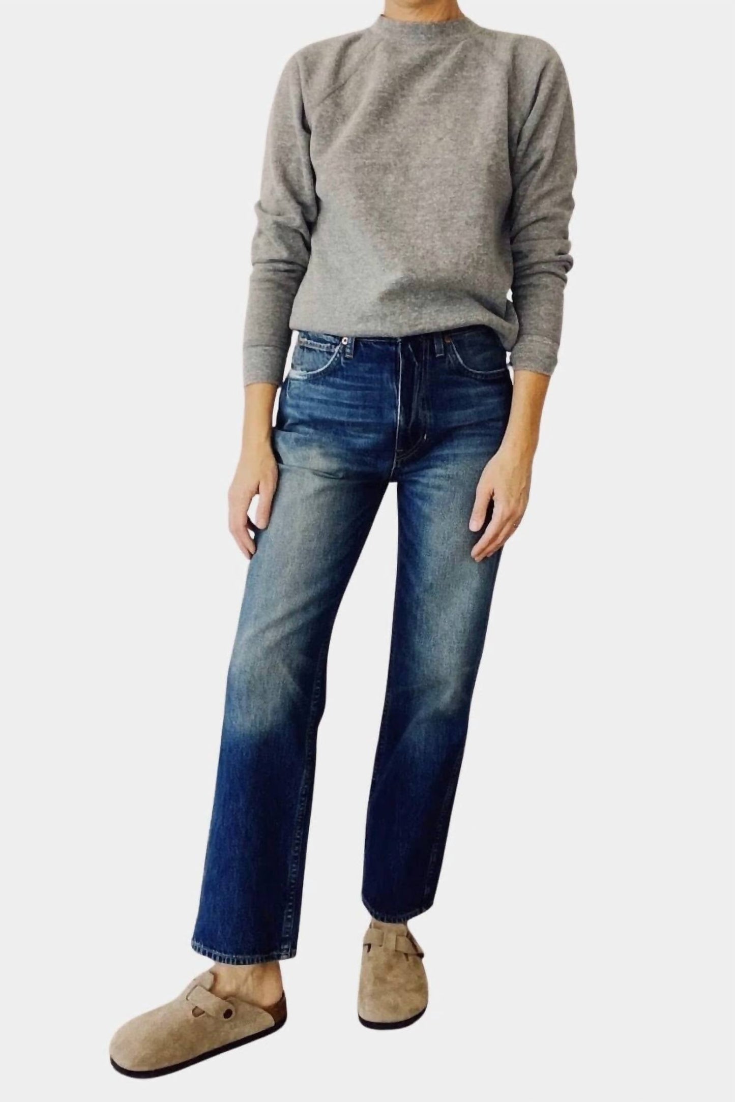 Hey Gang - The High Rise Straight Jeans