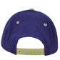 NCAA Zephyr Alcorn State Braves Purple Flat Bill Snapback Hat Cap Constructed