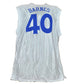 NBA Golden State Warriors 40 Branes Replica Jersey Mens Adult White Tank