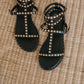 Shu Shop - Women's Best Gold Stud Sandals
