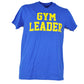 Spirit Gym Leader Exercises Adult Blue Crew Neck Short Sleeve Tshirt Tee