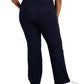 Anne Klein Women's Tie Front High Rise Jeans Blue Size 14W