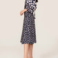 Sachin & Babi - Sachin & Babi Melody Floral Crepe Midi Dress Sz 10 $425