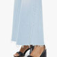 Mother - Lil Hustler Roller Fray Wide Leg Jeans
