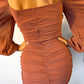 Little Secret Of Mine - Women's Ruched Mini Dress
