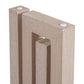 U_STYLE Uniquely Designed Oak Veneer Console Table
