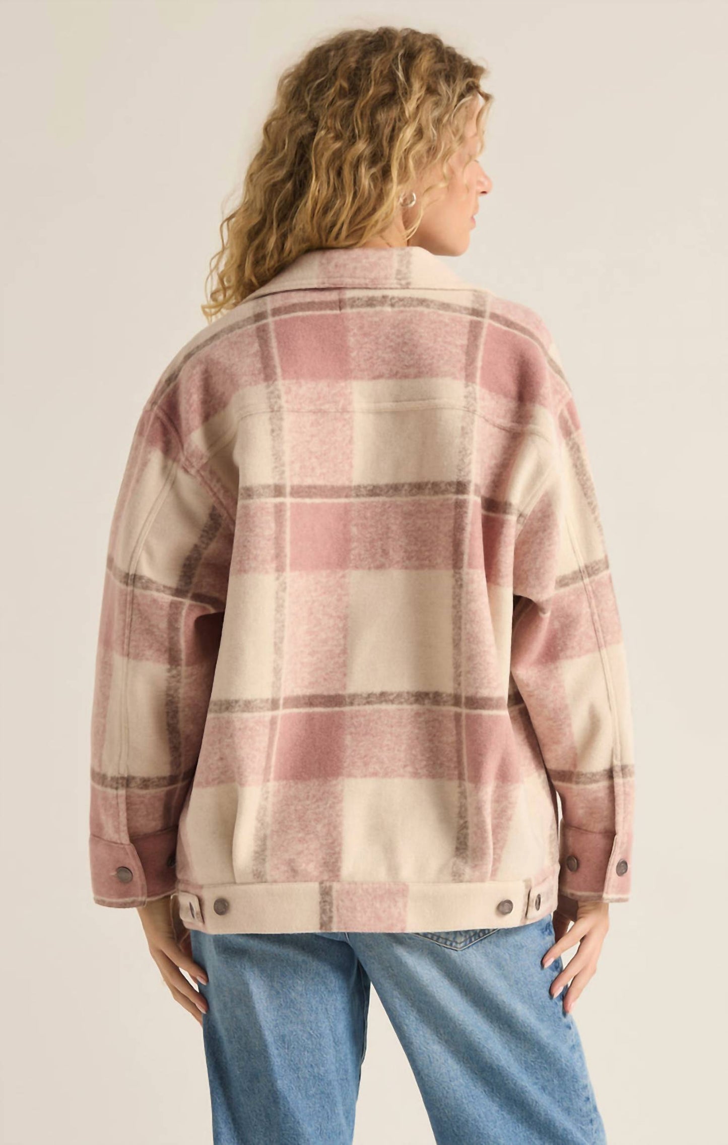 Z Supply - Preston Knit Plaid Jacket
