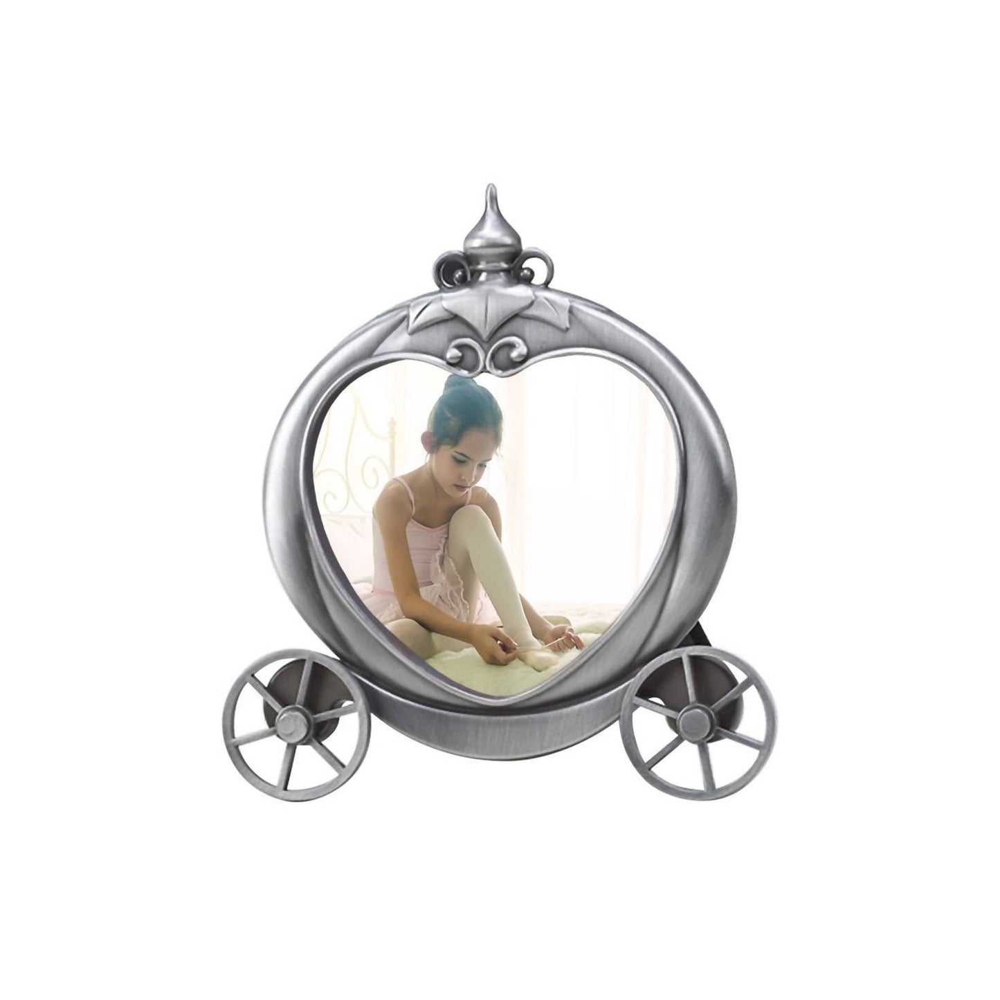 Creative Gifts International - Matte Pumpkin Coach Frame 3.5" X 3.5"