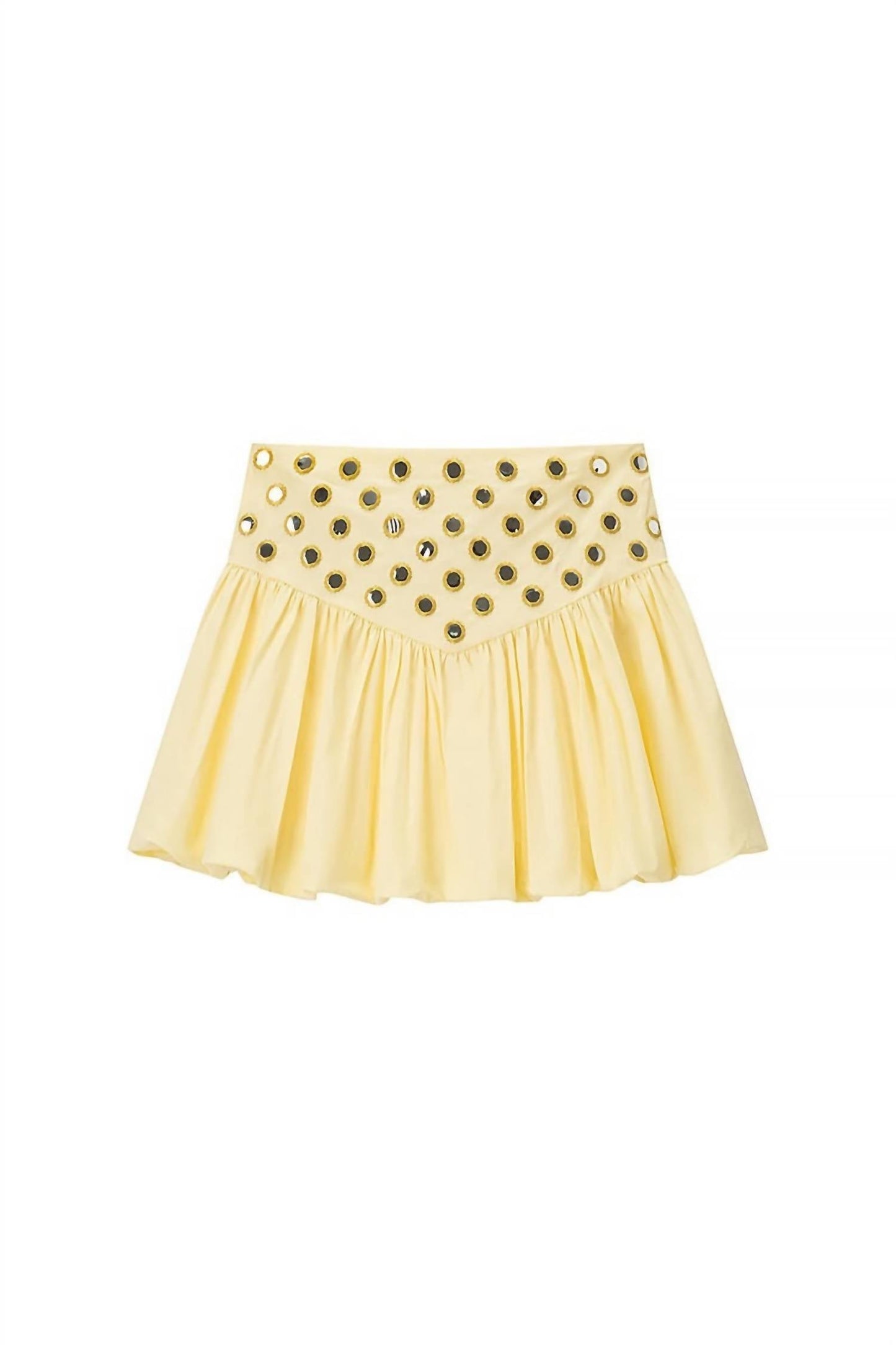 1 Fashion - Eyelet Top & Skirt Set