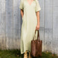 Able - Amari Puff Sleeve Maxi Dress