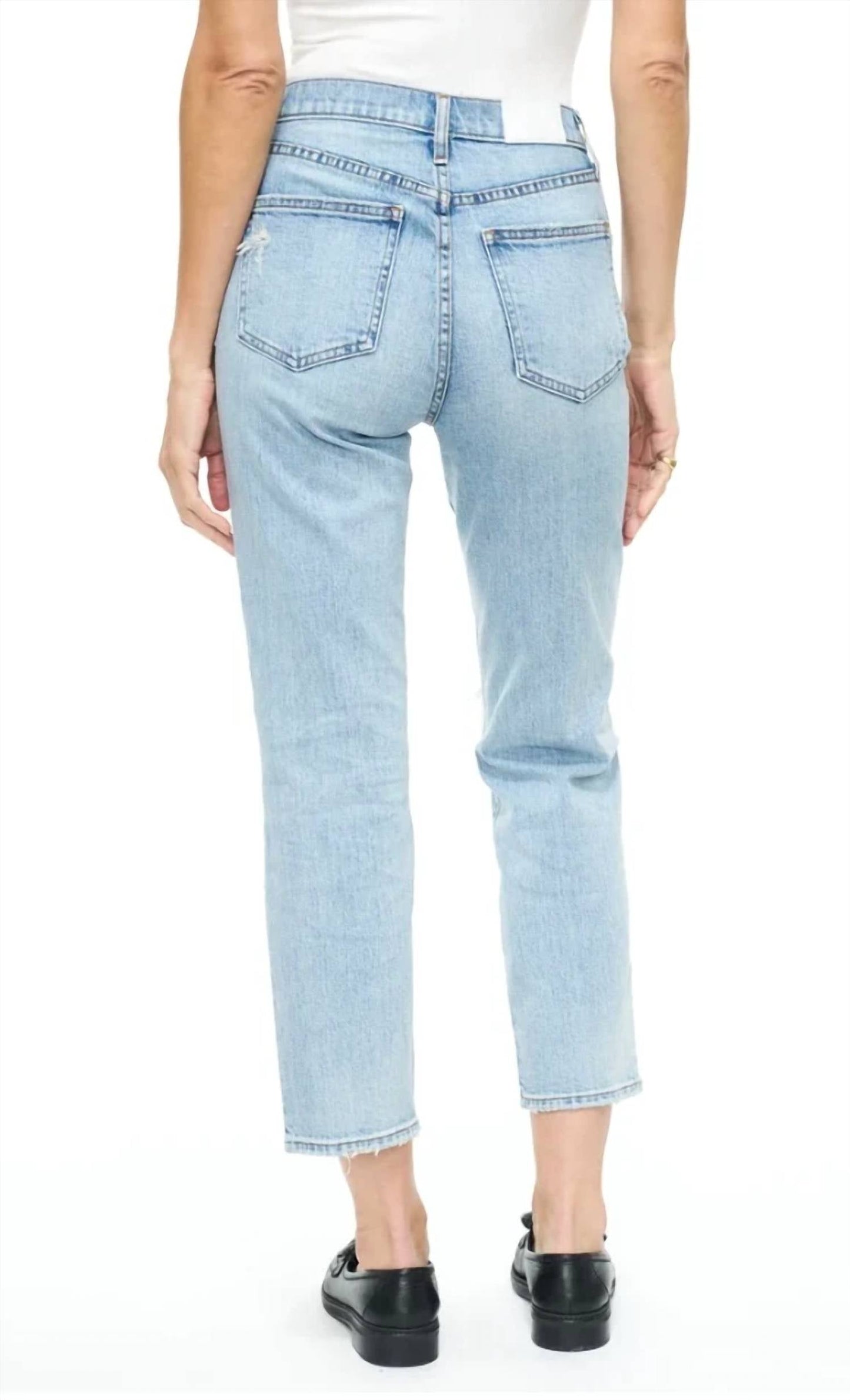 Pistola - Charlie High Rise Classic Straight Ankle Jeans