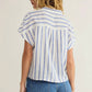Z Supply - Parallel Striped Linen Top