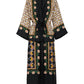 La Doublej - Apericena Silk Twill Dazed Placee Dress