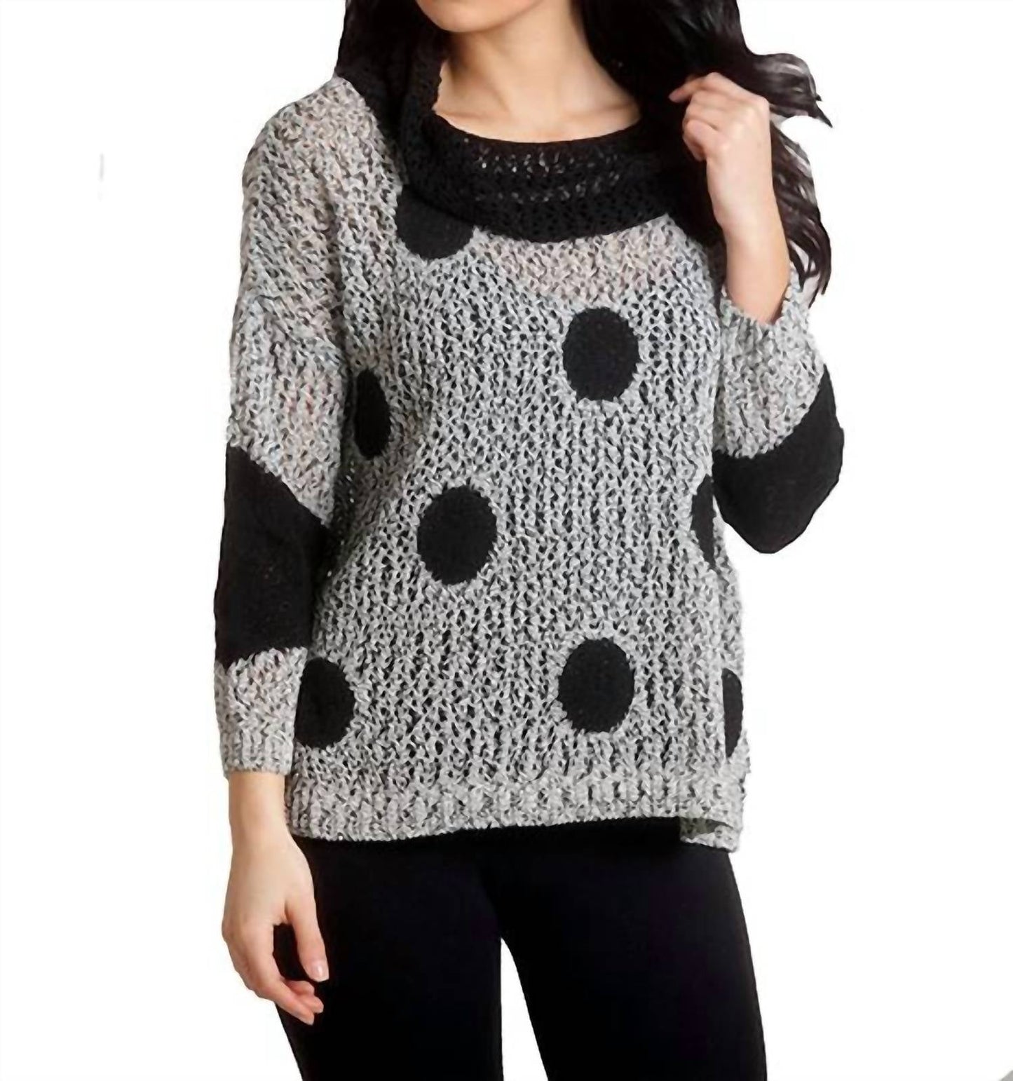 French Kyss - Crochet Dot Cowl