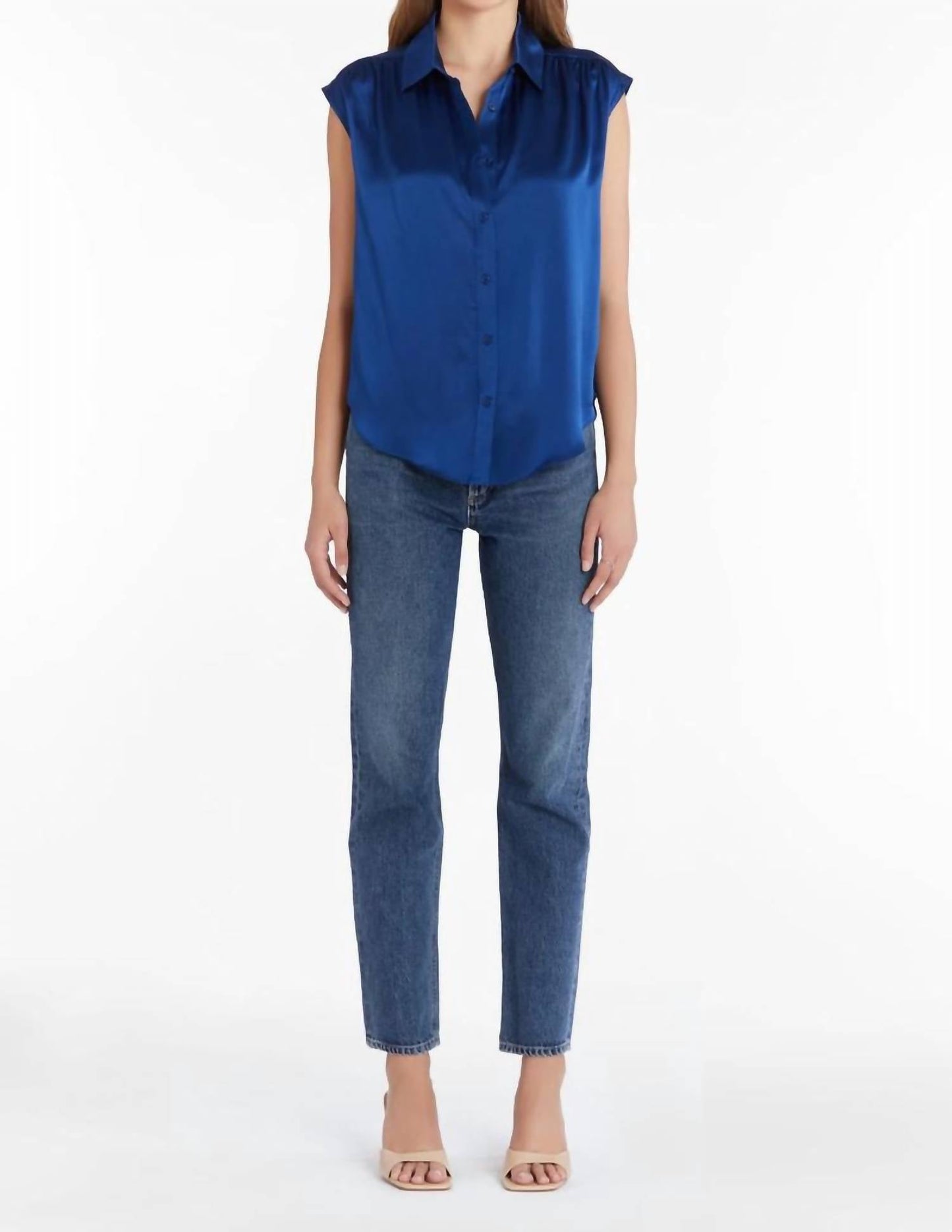Amanda Uprichard - Calvin Silk Top