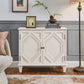 33.6' Retro Wooden Sideboard Buffet Cabinet with Storage