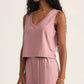 Z Supply - Sloane V-Neck Cotton Jersey Top