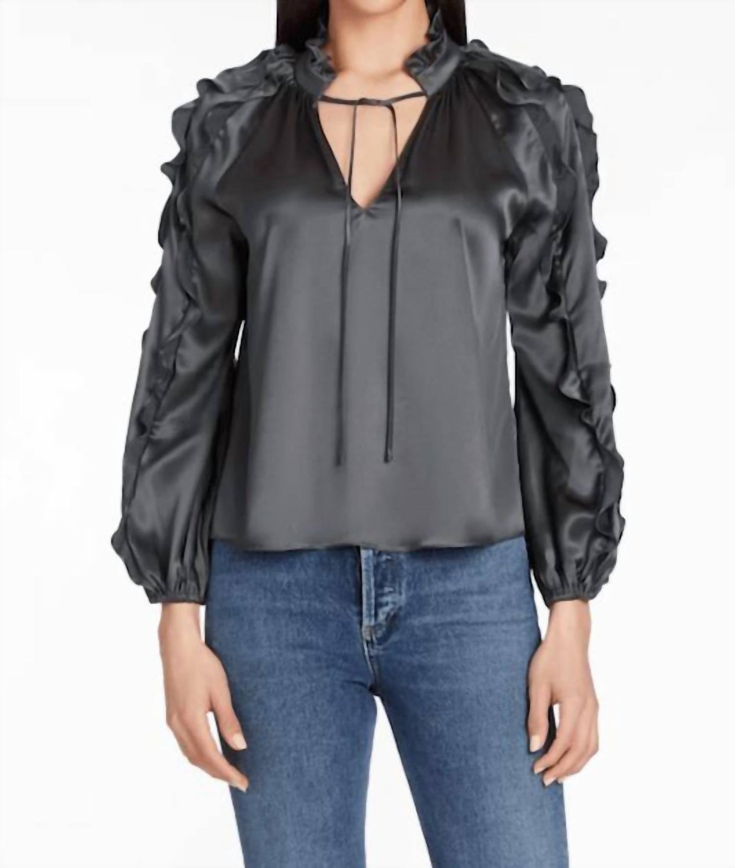 Amanda Uprichard - Claudine Silk Top