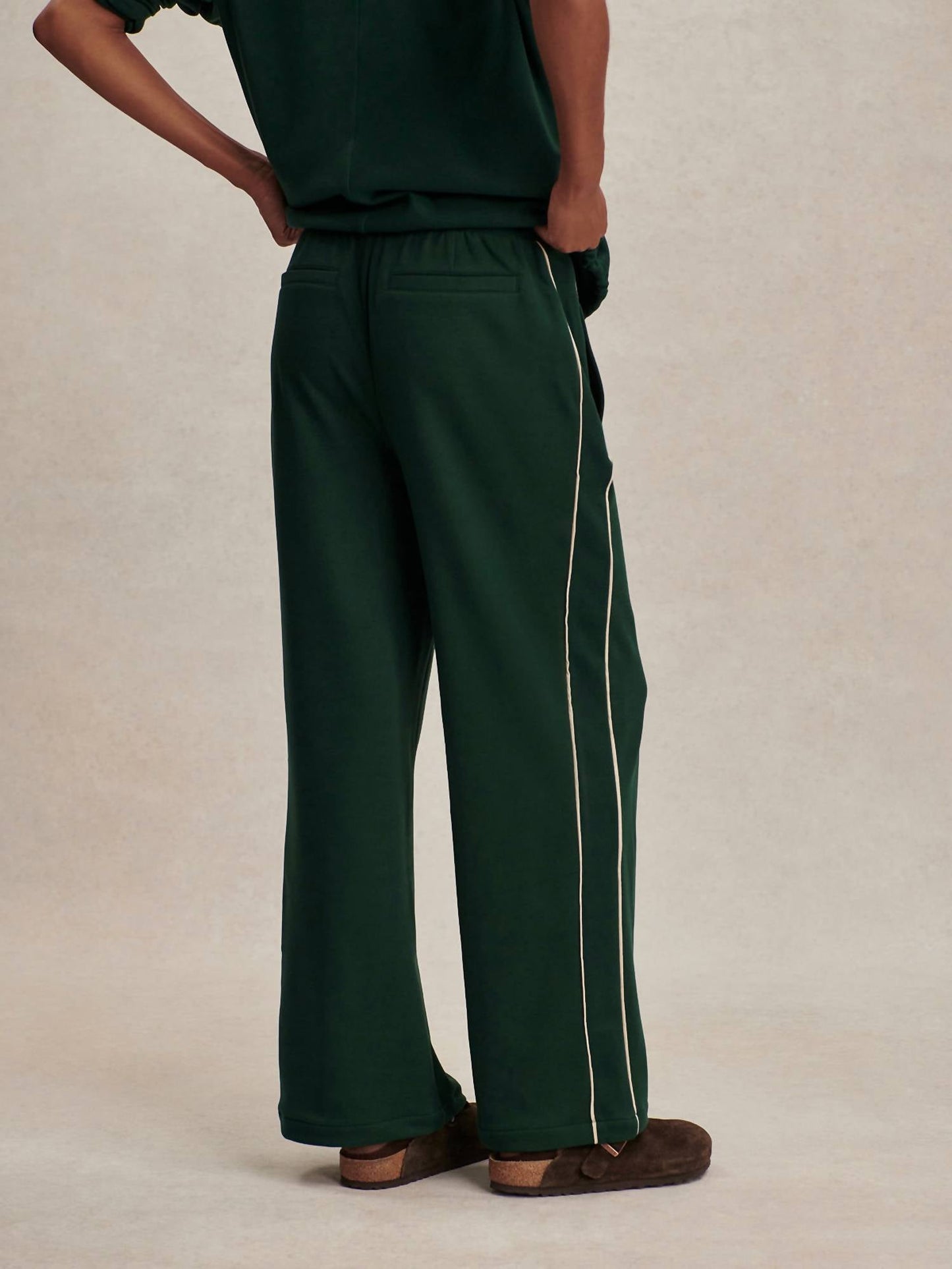 Varley - Brushed Rib Wide Leg Pant