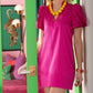 Emily Mccarthy - Hampton V Neck Mini Dress