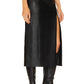 Bardot - Dante Faux Leather Midi Skirt