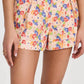 Something Navy - Floral Pleated Shorts