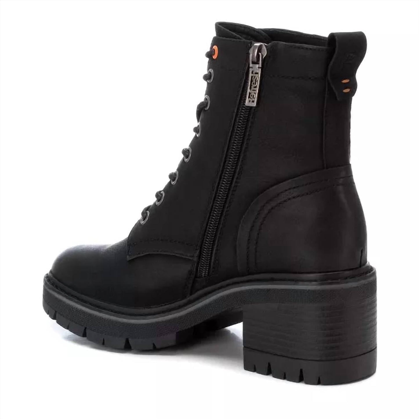Xti - Women's Lace-Up Heeled Booties