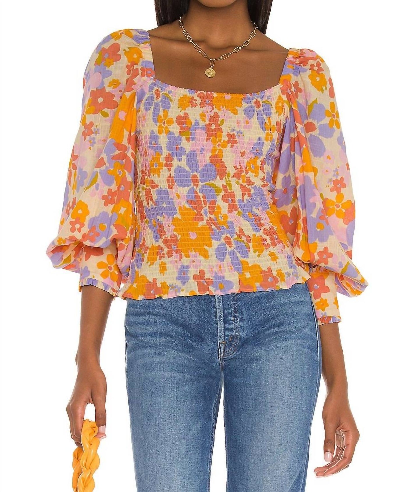 Free People - Ariana Blouson Sleeves Top