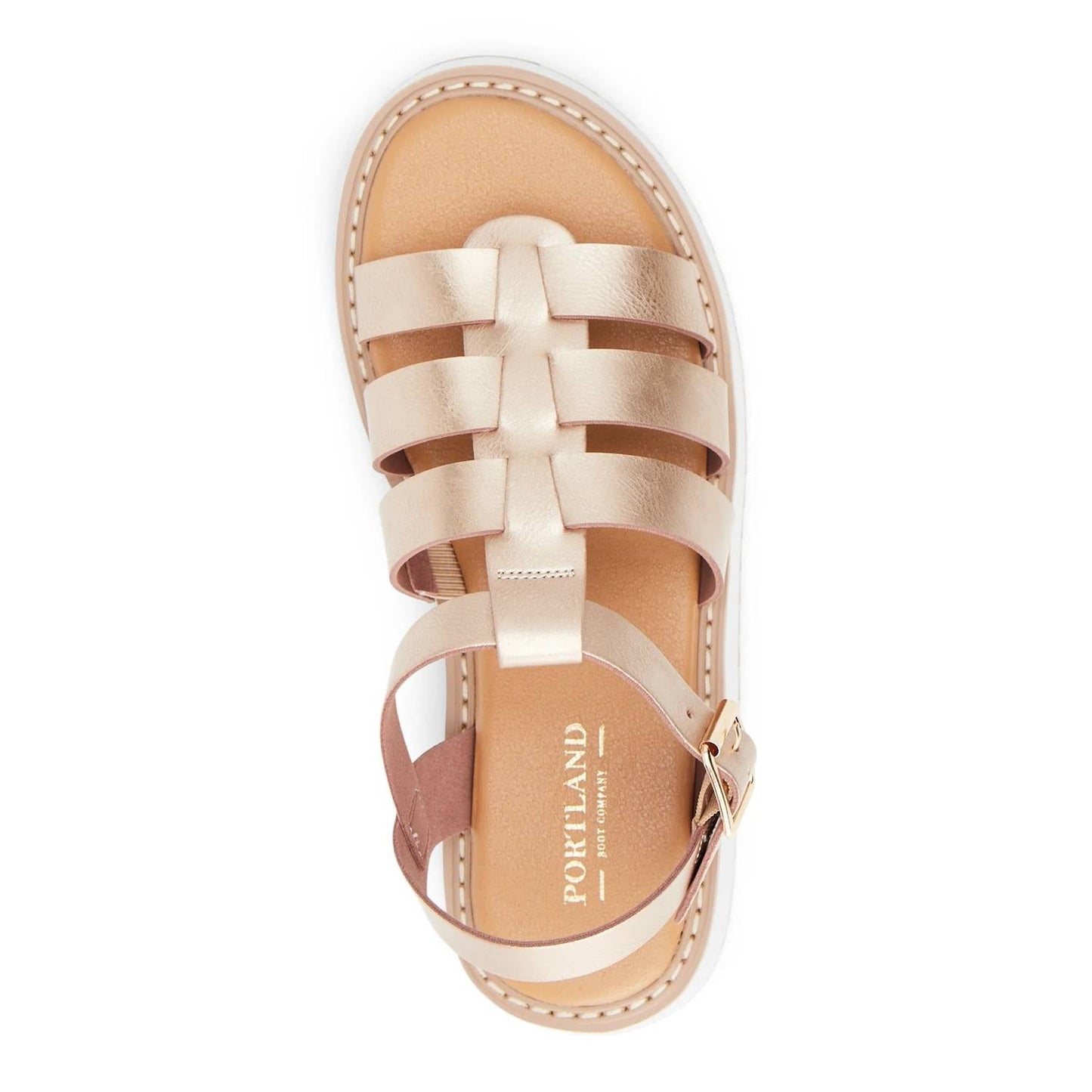 Portland Boot Company - Women's Low-Heel Platform Gladiator Sandals