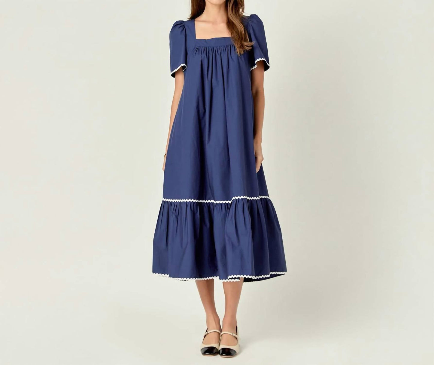 2.7 August Apparel - Women's Ric Rac Midi Dress