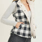 Risen - Buffalo Plaid Trucker Vest