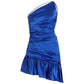 Amanda Uprichard - Nicoletta One-shoulder Silk Mini Dress