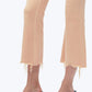 Bayeas - High Rise Vintage Crop Flare Denim Jeans