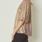 Entro - Chrome Bell Sleeve Tunic