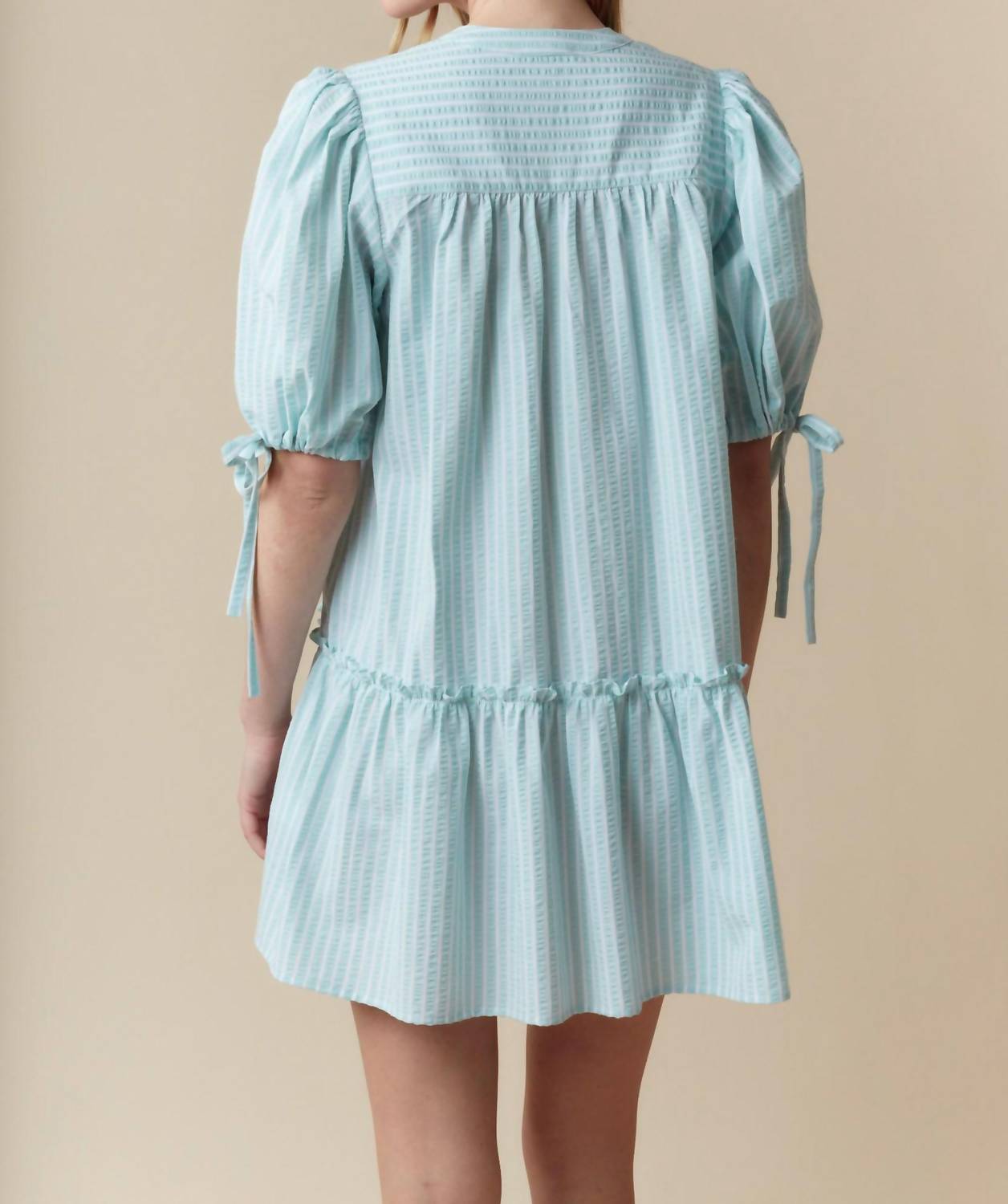 Fantastic Fawn - Palm Springs Striped Dress