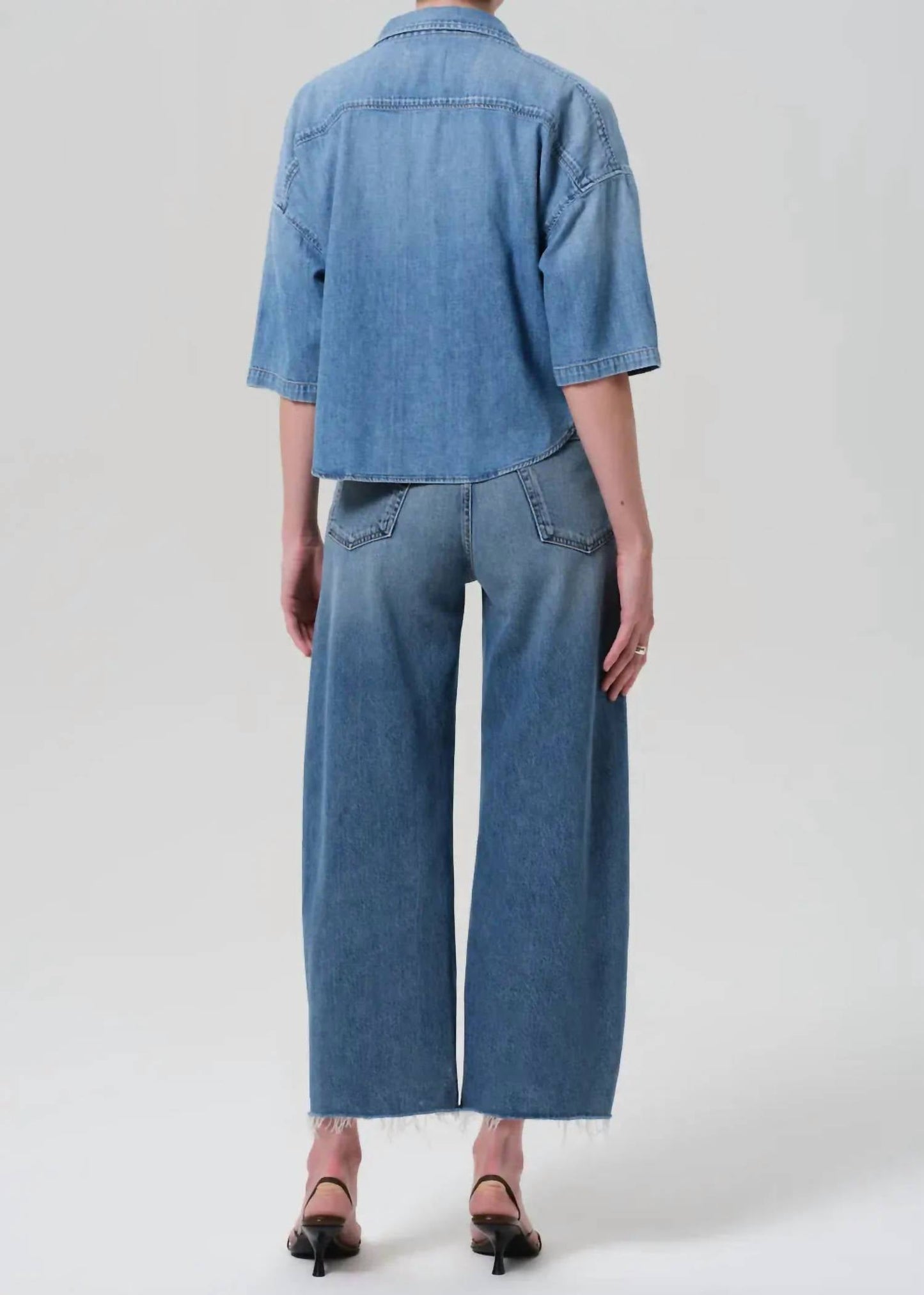 Citizens Of Humanity - Ayla Raw Hem Crop Jeans