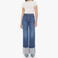 Mother - Lil Hustler Roller Sneak Cuff Jeans - Petite