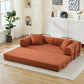 Folding Sofa Bed 78.5" Convertible Couch with 2 Pillows
