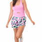 Tcec - Floral Short Romper